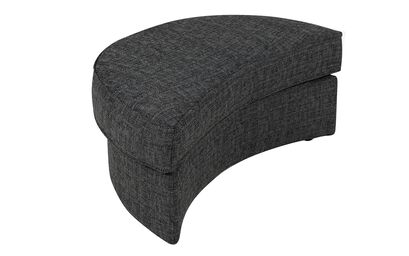 Theo Fabric Large Twister Footstool | Theo Sofa Range | ScS