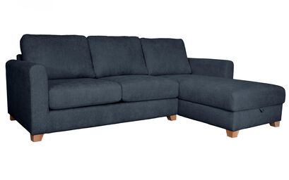 Living Aisling Fabric Right Hand Facing Chaise Sofa Bed | Aisling Sofa Range | ScS