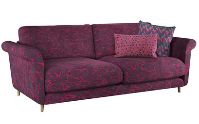 LLB Carnaby Fabric 4 Seater Sofa | LLB Carnaby Sofa Range | ScS