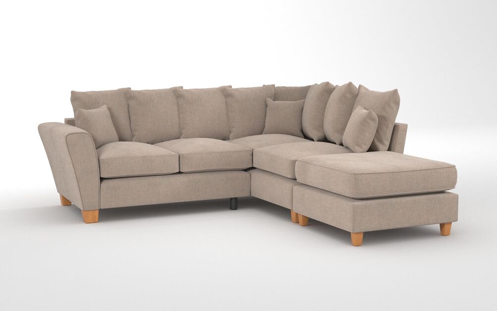 Tenbury 2 Corner 1 Right Hand Facing Chaise Scatter Back Sofa | Tenbury Sofa Range | ScS