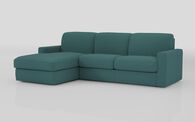 Barete Large Arm 4 Seater Sofa Bed with Left Hand Facing Large Lounger | Barete Sofa Range | ScS