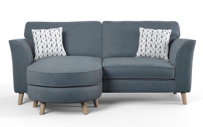 Sunny Fabric 3 Seater Lounger Sofa Standard Back | Sunny Sofa Range | ScS
