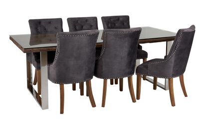 Jaipur Large Dining Table & 6 Chairs | Jaipur Furniture Range | ScS