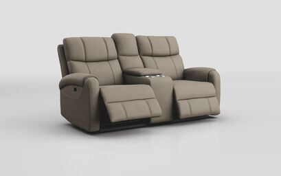 Calisese 2 Seater Manual Recliner with Console | Calisese Sofa Range | ScS