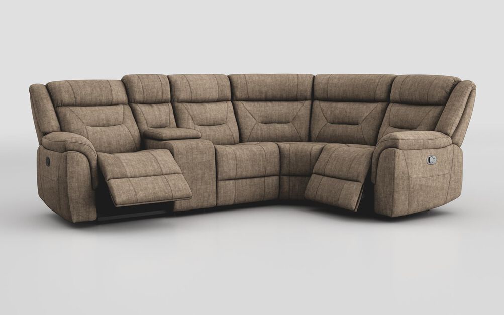 Ainsdale 2 Corner 1 Manual Sofa with Console, DALIA-TAUPE-711 Ainsdale 2 Corner 1 Manual Sofa with Console | Ainsdale Sofa Range | ScS