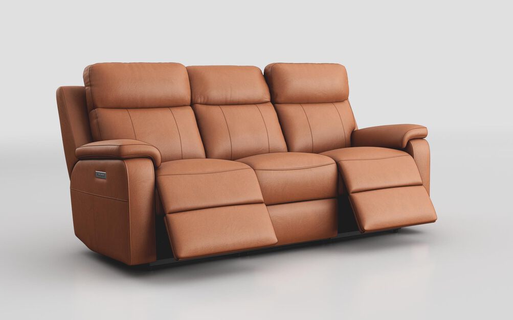 Calboli 3 Seater Power Recliner Sofa with Power Head Tilt | Calboli Sofa Range | ScS
