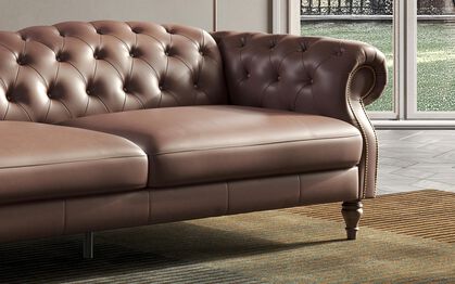 Darlton Large Footstool, DALIA-BLACK-855 Darlton Large Footstool | Darlton Sofa Range | ScS