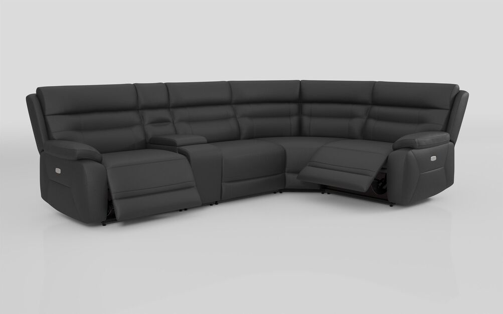 Fenton 3 Corner 1 Power Recliner Sofa with Console | Fenton Sofa Range | ScS