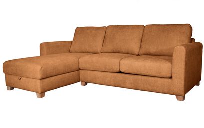 Living Aisling Fabric Left Hand Facing Chaise Storage Sofa Bed | Aisling Sofa Range | ScS