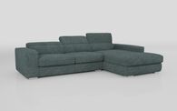Frigento 4 Seater Sofa with Right Hand Facing Lounger, ACACIA BLUE 530 Frigento 4 Seater Sofa with Right Hand Facing Lounger | Frigento Sofa Range | ScS