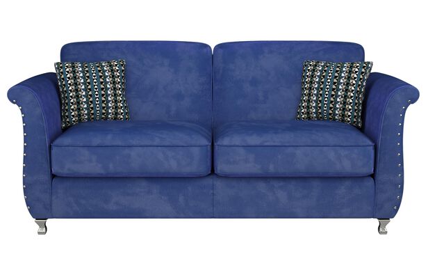 Blue Light Navy Sky, Navy Blue Material Sofa