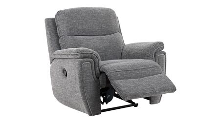 Living Ashton Fabric Manual Recliner Chair | Ashton Sofa Range | ScS