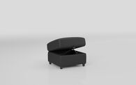 Belford Small Storage Footstool, ARABIS-BLACK-910 Belford Small Storage Footstool | Belford Sofa Range | ScS