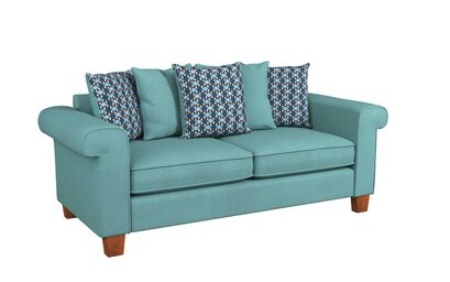 Living Ellie Fabric 3 Seater Scatter Back Sofa | Ellie Sofa Range | ScS