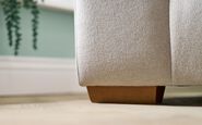 Living Nancy Fabric Circular Footstool Living Nancy Fabric Circular Footstool
