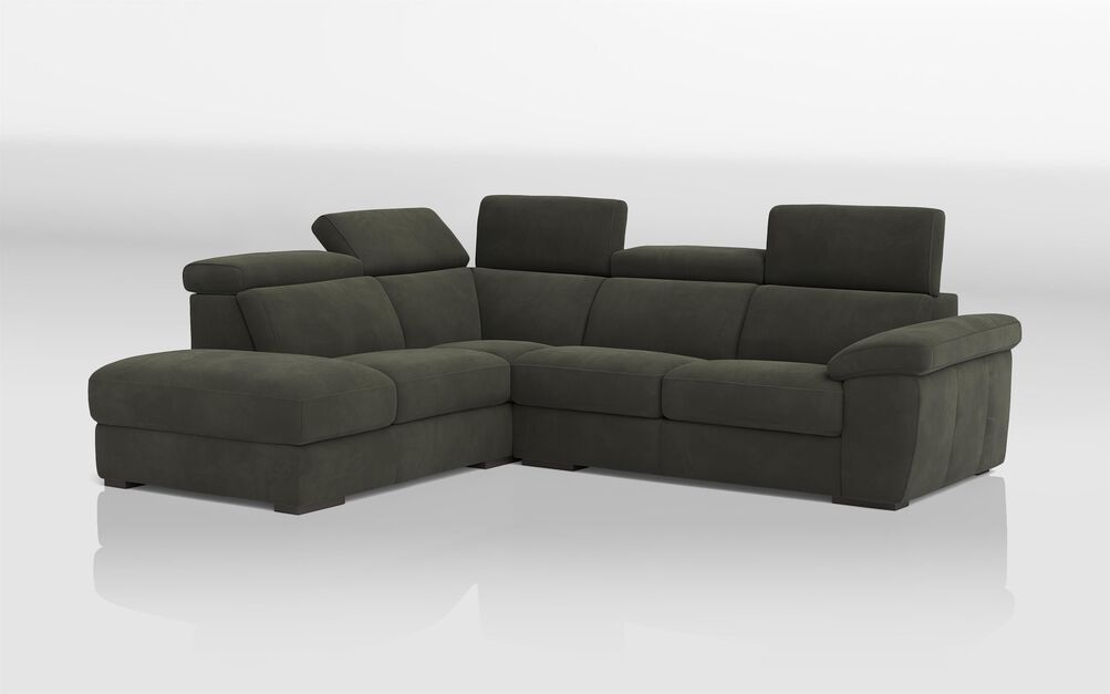 Norbello 2 Corner 3 with Sofa Bed and Left Hand Facing Chaise with Storage | Norbello Sofa Range | ScS