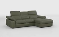 Quercioli 3 Seater Sofa with Sliding Footrest & Right Hand Facing Storage Lounger | Quercioli Sofa Range | ScS