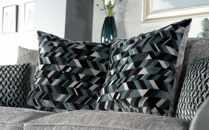 Kadie Fabric Large Twister Footstool,  Kadie Fabric Large Twister Footstool | Kadie Sofa Range | ScS