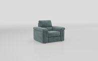 Crociale Power Recliner Chair, DALIA TURQUOISE 516 Crociale Power Recliner Chair | Crociale Sofa Range | ScS
