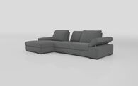 Savazza 4 Seater Sofa with Adjustable Back Rest Left Hand Facing Lounger, ANEMONE WHITE 003 Savazza 4 Seater Sofa with Adjustable Back Rest Left Hand Facing Lounger | Savazza Sofa Range | ScS