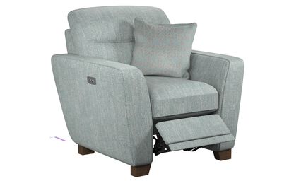 Aurelia Fabric Power Recliner Chair | Ideal Home Aurelia Sofa Range | ScS