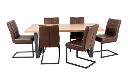 Archie Dining Table and 6 Chairs | Archie Furniture Range | ScS