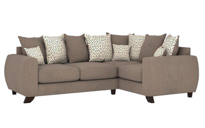 Living Aspen Fabric 2 Corner 1 Scatter Back Sofa | Aspen Sofa Range | ScS
