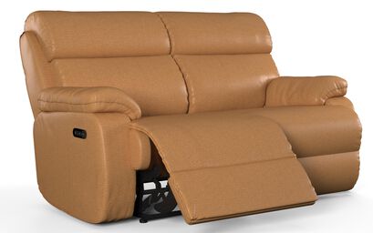 Living Reuben 2 Seater Power Recliner Sofa with Bluetooth | Reuben Sofa Range | ScS