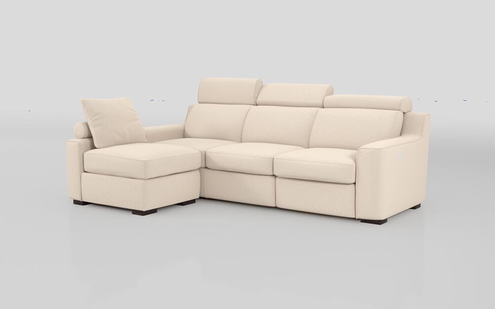 Crostolo 1 Corner 3 Right Hand Facing Power Recliner and Left Hand Facing Chaise Sofa | Crostolo Sofa Range | ScS