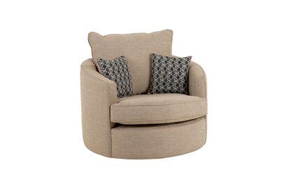 Living Ellie Fabric Twister Chair | Ellie Sofa Range | ScS