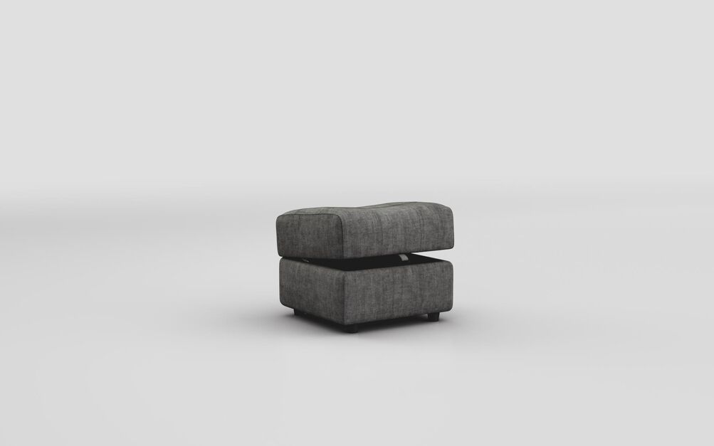 Adstock Small Storage Footstool, DALIA-BLACK-855 Adstock Small Storage Footstool | Adstock Sofa Range | ScS