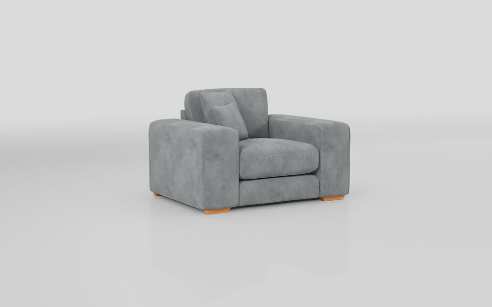 Fincham Armchair, LIROE-VINTAGE-MEDIUM-GREY-800 Fincham Armchair | Fincham Sofa Range | ScS