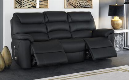 3 Seater Manual Recliner Sofa Scs, Lazy Boy Leather Sofa Recliners