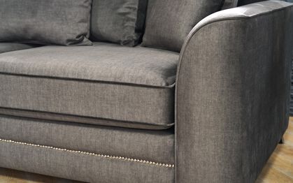 Gazeley 4 Seater Sofa Scatter Back, DALIA-BLACK-855 Gazeley 4 Seater Sofa Scatter Back | Gazeley Sofa Range | ScS