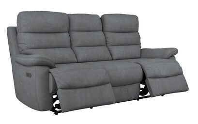Living Griffin 3 Seater Power Recliner Sofa with Head Tilt | Griffin Sofa Range | ScS