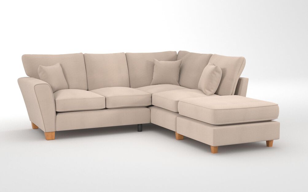 Tenbury 2 Corner 1 Right Hand Facing Chaise Standard Back Sofa | Tenbury Sofa Range | ScS
