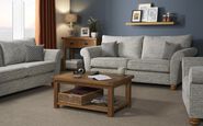 Aurora Fabric Banquette Footstool Aurora Fabric Banquette Footstool