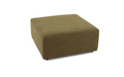 Ideal Home Lennox Plain Fabric Box Footstool | Lennox Sofa Range | ScS
