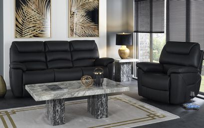 La-Z-Boy Staten Leather Lift & Rise Chair VAT Exempt | La-Z-Boy Staten Sofa Range | ScS
