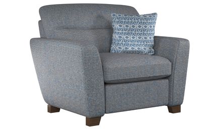 Aurelia Fabric Snuggle Chair | Ideal Home Aurelia Sofa Range | ScS