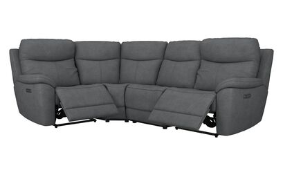 Living Ethan 1 Corner 3 Power Sofa with Head Tilt | Ethan Sofa Range | ScS