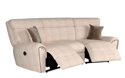 La-Z-Boy Pittsburgh Fabric Compact Curved Power Recliner Sofa | La-Z-Boy Pittsburgh Sofa Range | ScS