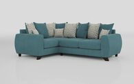 Aspen Fabric 1 Corner 2 Scatter Back Sofa | Aspen Sofa Range | ScS