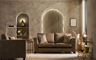 Living Majestic Fabric Ottoman Footstool | Majestic Sofa Range | ScS