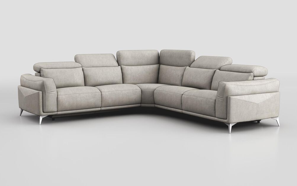 Gattolino 2 Corner 2 Static Sofa with Manual Head Tilt | Gattolino Sofa Range | ScS
