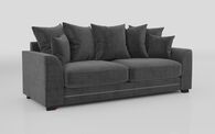 Gazeley 4 Seater Sofa Scatter Back, DALIA-BLACK-855 Gazeley 4 Seater Sofa Scatter Back | Gazeley Sofa Range | ScS