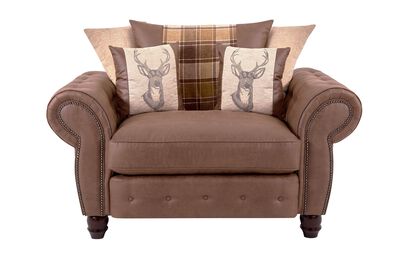 County Fabric Scatter Back Love Chair | County Sofa Range | ScS