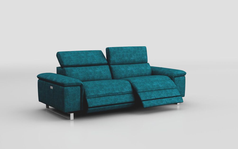 Viserba 4 Seater Power Recliner Sofa with Manual Head Tilt | Viserba Sofa Range | ScS