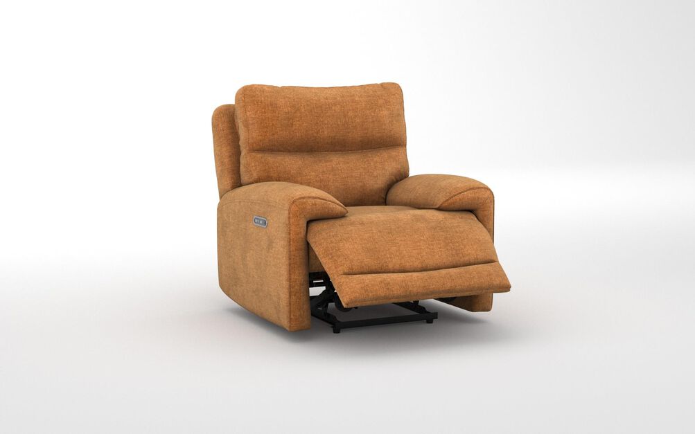 Caldbeck Power Recliner Chair with Power Head Tilt, Lumbar & Heat | Caldbeck Sofa Range | ScS