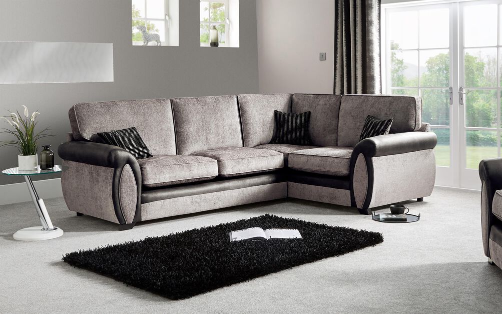 Maddie Fabric 2 Corner 1 Standard Back Sofa | Maddie Sofa Range | ScS